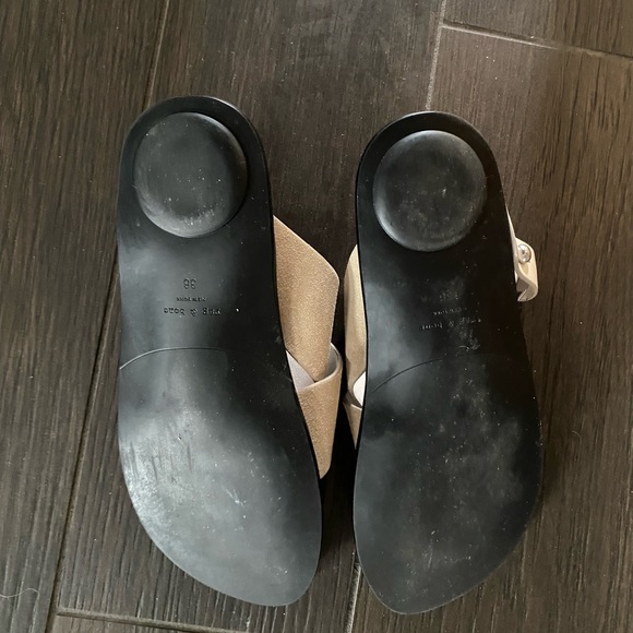 Rag and bone light sand suede August slide sandal - Picture 14 of 15